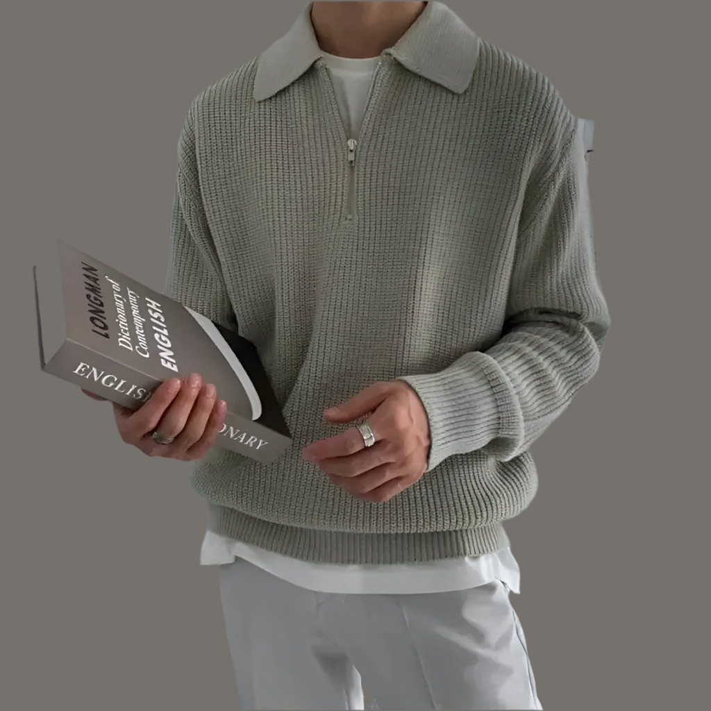 Zipped Sweater for Men