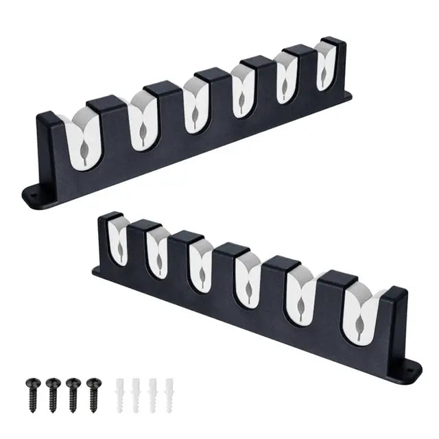 6-Rod Fishing Rod Holders Wall-Mounted