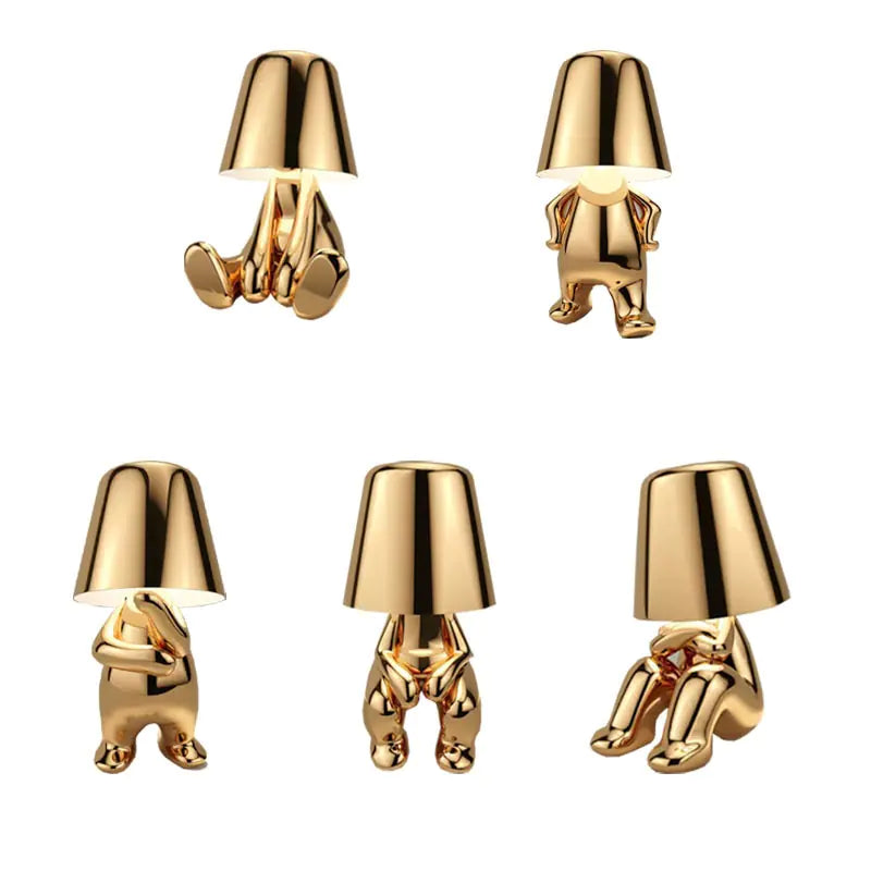 Little Golden Man Table Lamp