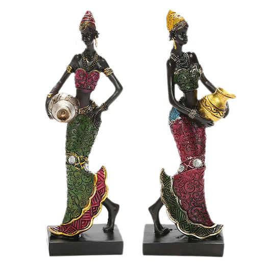 African Statue Figurine