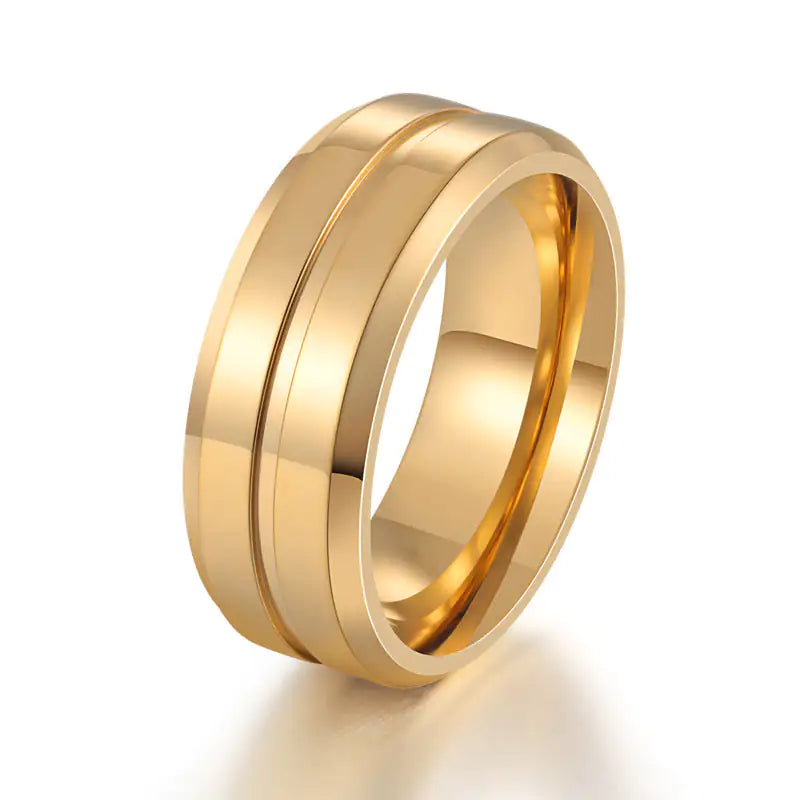 Electroplating Ring Men Wedding Band