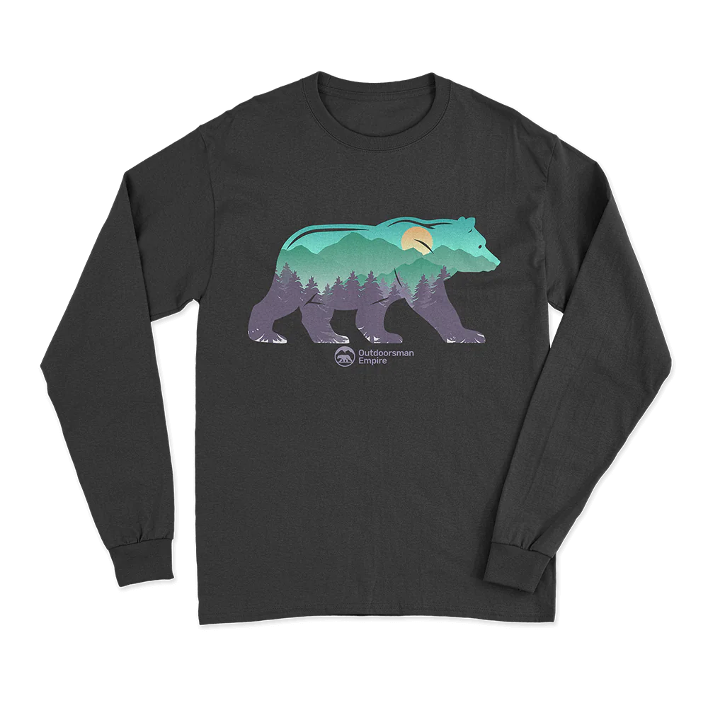 Bear Men Long Sleeve Shirt