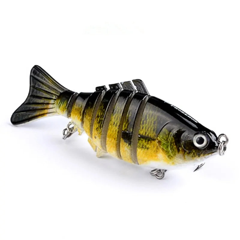 Artificial Minnow Multi-section Wobbler Fishing Bait