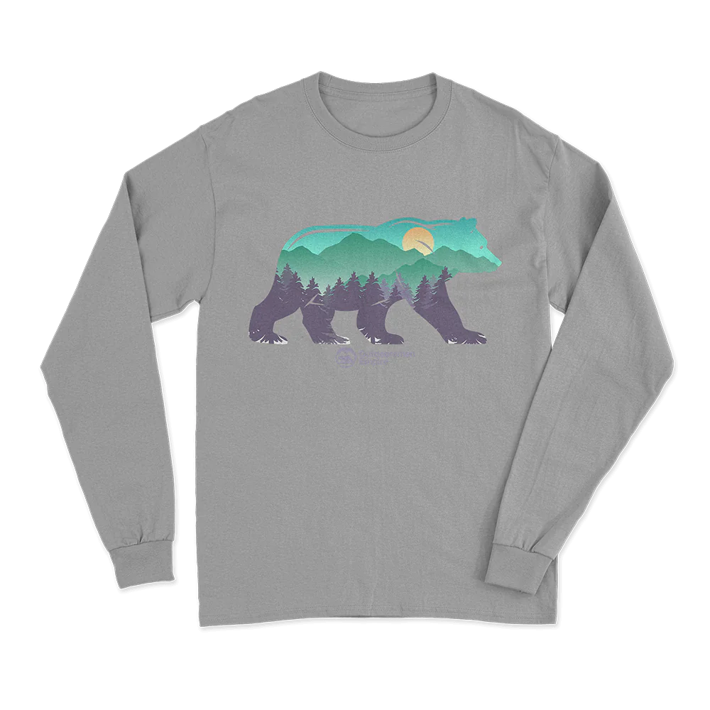 Bear Men Long Sleeve Shirt