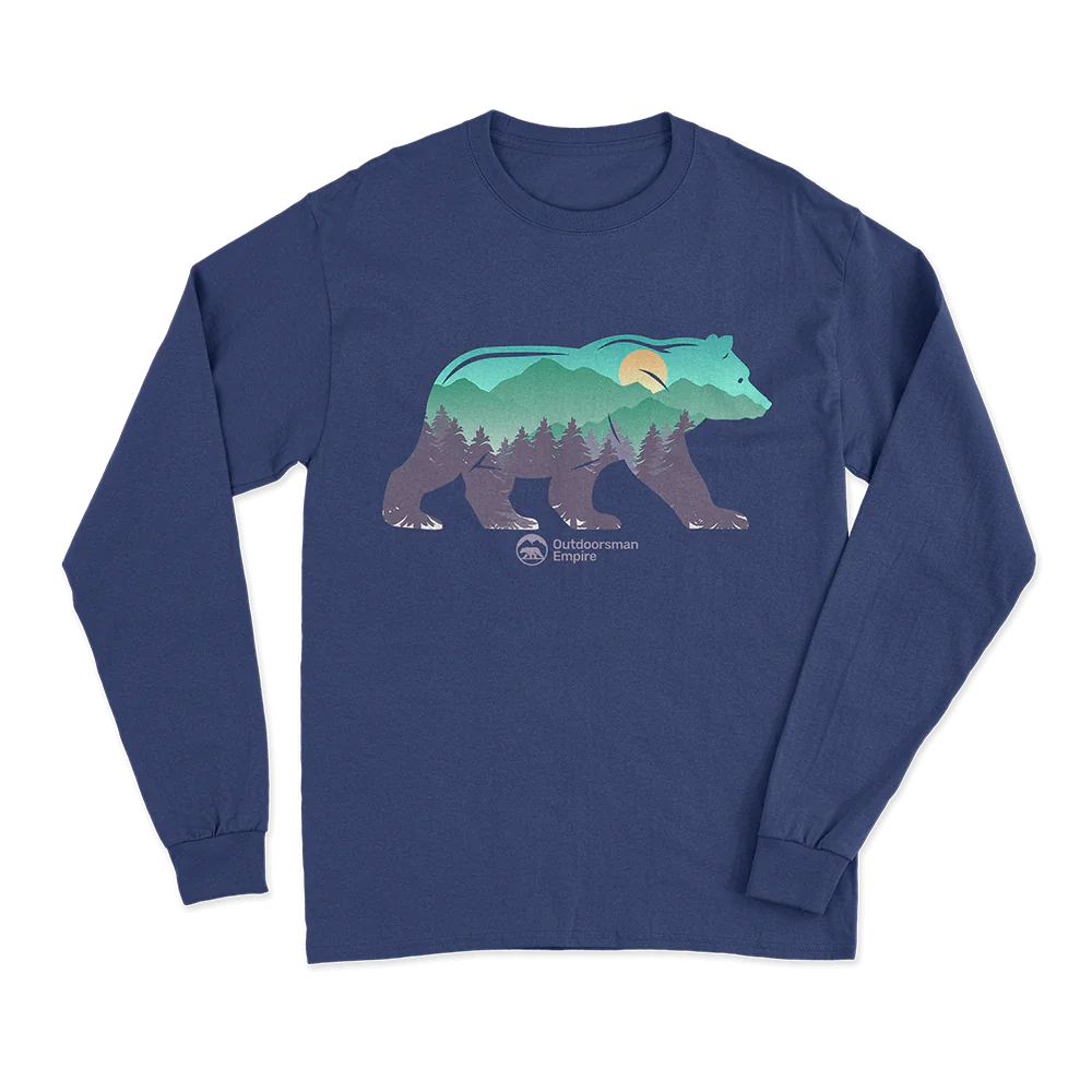 Bear Men Long Sleeve Shirt