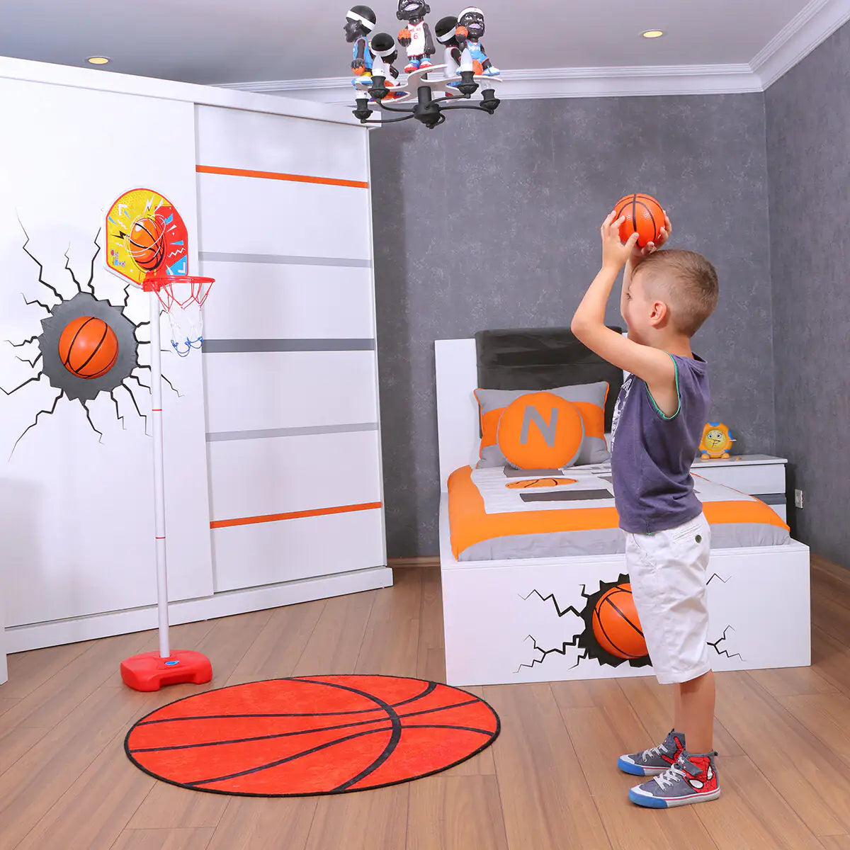 Ogi Mogi Toys Basketball Set