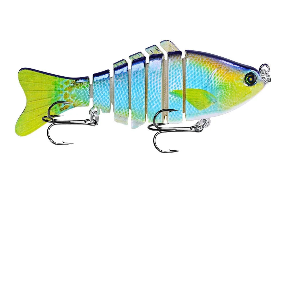 Artificial Minnow Multi-section Wobbler Fishing Bait