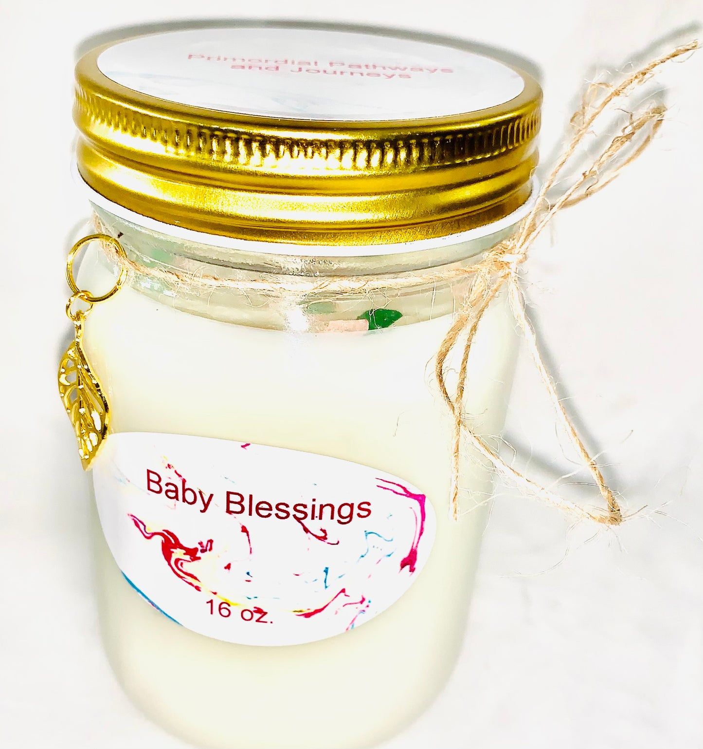 Baby Blessings Candle