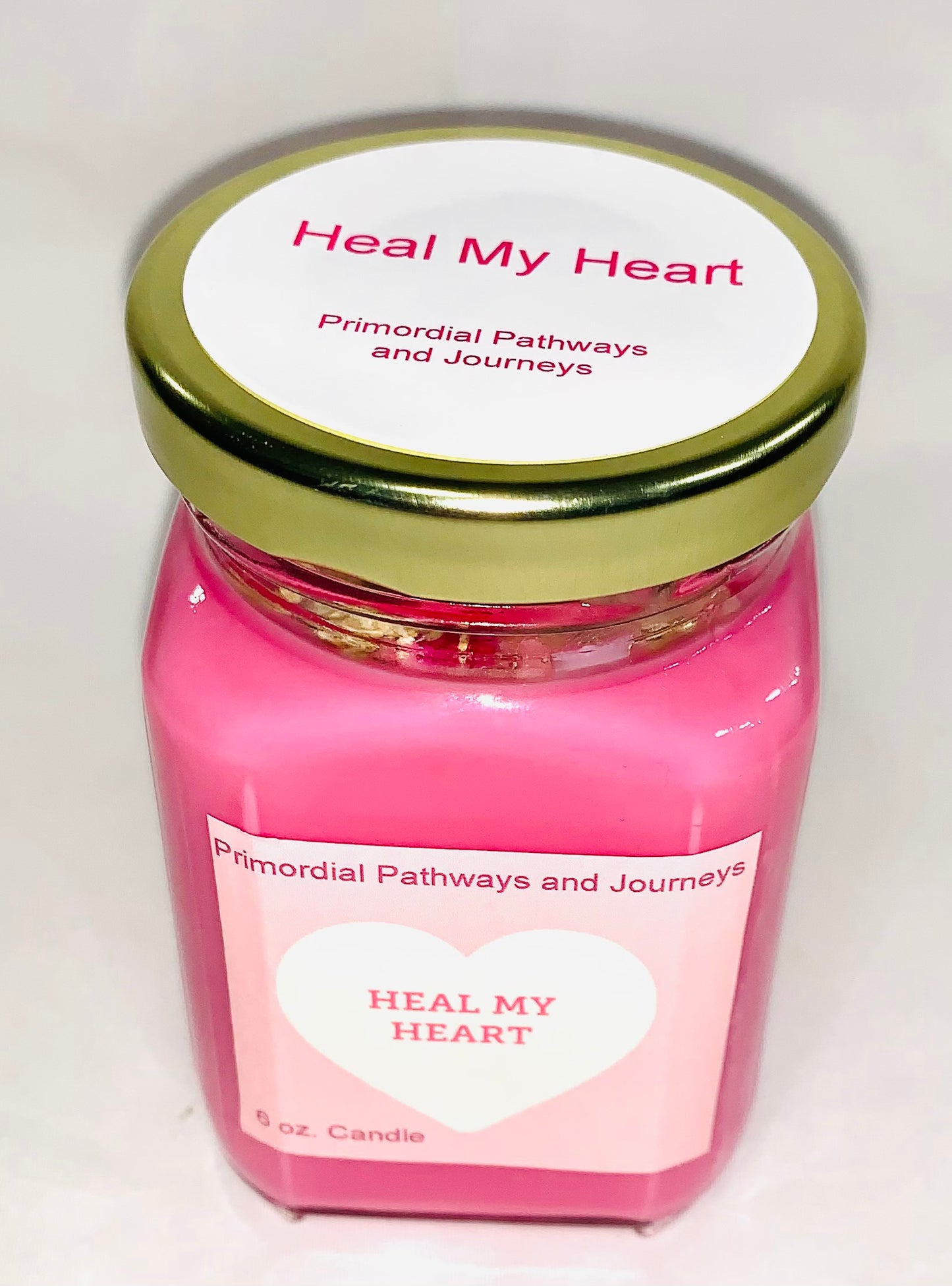 Heal My Heart Candle-  Size 6 oz.